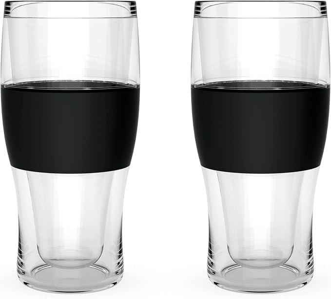 Host FREEZE Beer Glasses, Frozen Beer Mugs, Freezable Pint Glass Set, Insulated - Image 17