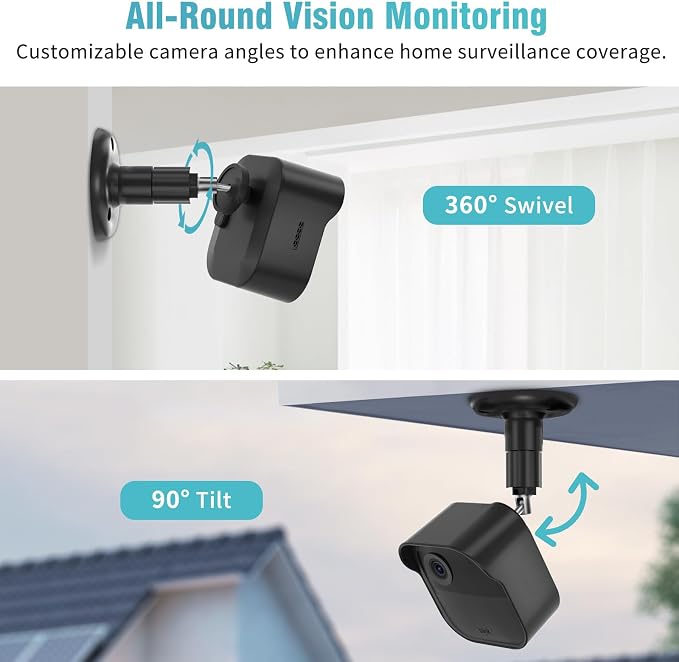 All-New Blink Outdoor Camera Wall Mount, 5 Pack Weatherproof Housing, 360 - Image 4