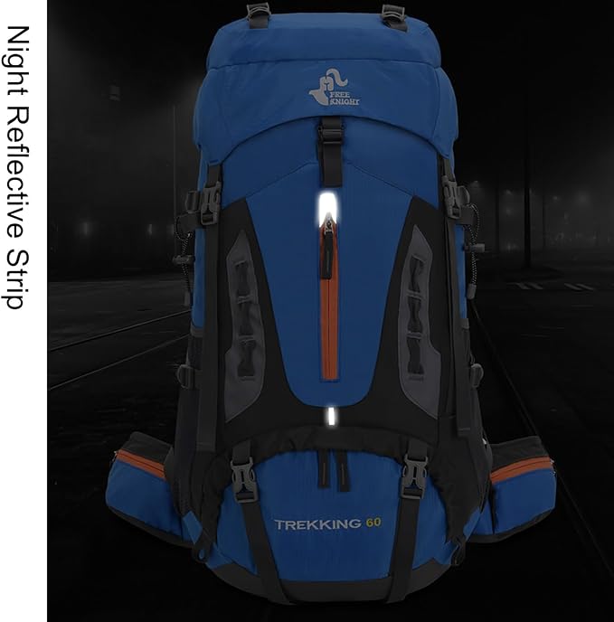 Bseash 60L Hiking Camping Backpack - Image 5