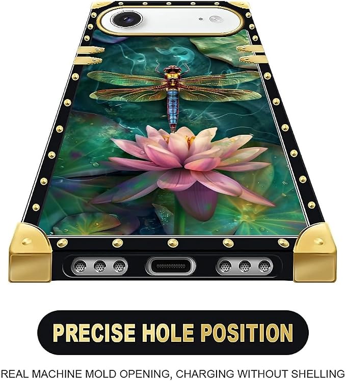 for iPhone 17 Air Case Luxury Golden Decoration - Image 5