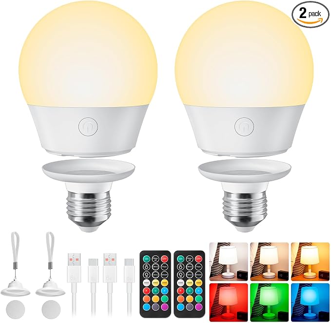 Brightown E26 Rechargeable Light Bulb by Brightown