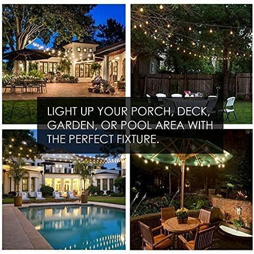 SUNTHIN White String Lights, 48ft White Outdoor Lights - Image 7