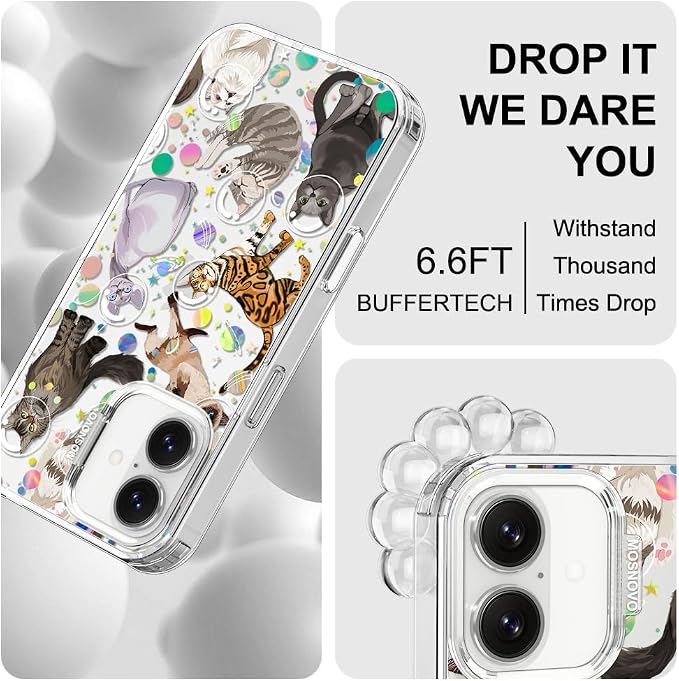 MOSNOVO for iPhone 17 Case | Military Grade 6.6ft Drop Tested | Camera Control - Image 5