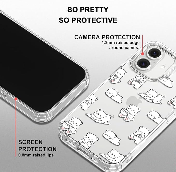 MOSNOVO for iPhone 16 Plus Case, Shockproof Military-Grade Protection 6.6ft - Image 4