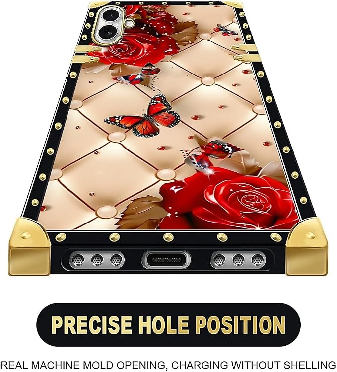 for iPhone 17 Case Luxury Golden Decoration - Image 5