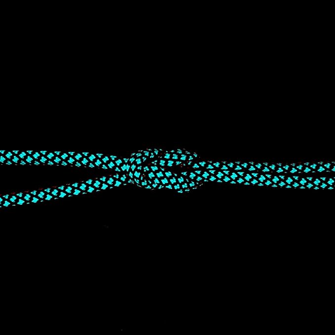 MOOCY Diamond Pattern Paracord 550 Blue Black, 5/32 in x 164 ft, 7 Inner - Image 5