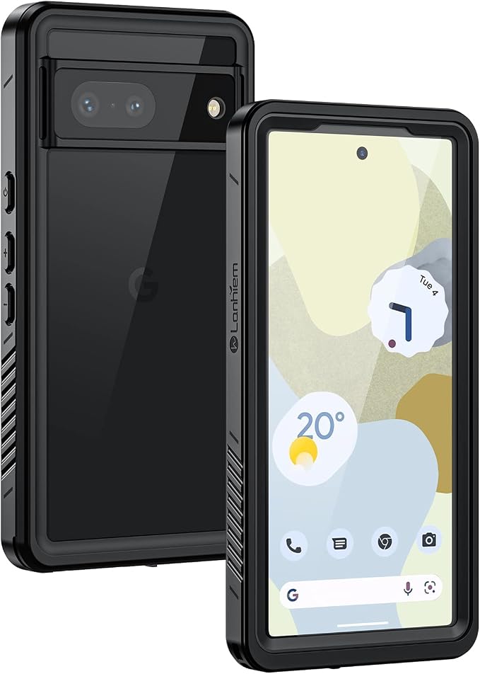Lanhiem for Google Pixel 7 Case, IP68 Waterproof Dustproof by LanhiemHome