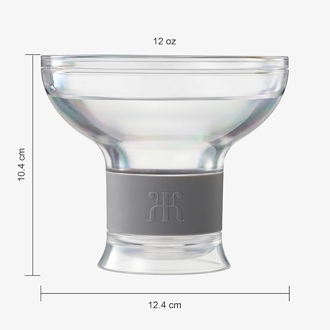 Frozen Margarita & Cocktail Chiller Glasses | Set of 2 | 12 OZ Unbreakable - Image 5