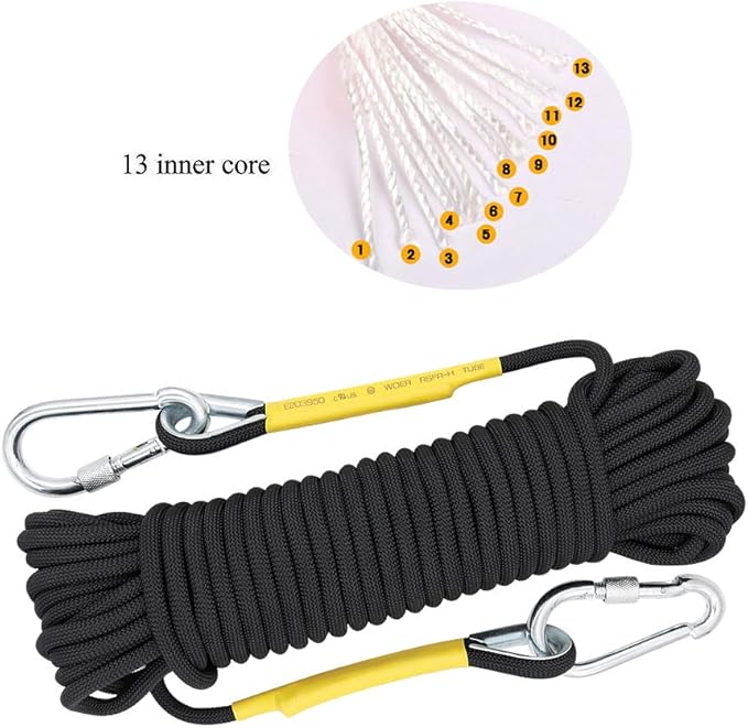 X XBEN Outdoor Climbing Rope 10M 20M 30M 50M 70M 152M 352M Static Rock Climbing - Image 2