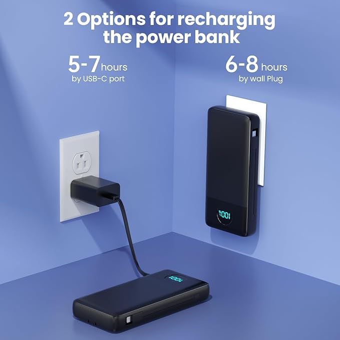 Portable Charger 33800mAh USB C Power Bank - Image 5