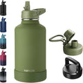 RUBYFLASK 64oz Insulated Water Bottle by RUBYFLASK
