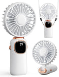 coldSky Portable Handheld Fan, 4000mAh Battery Operated 3 in 1 Multifunction by Fabricshaver