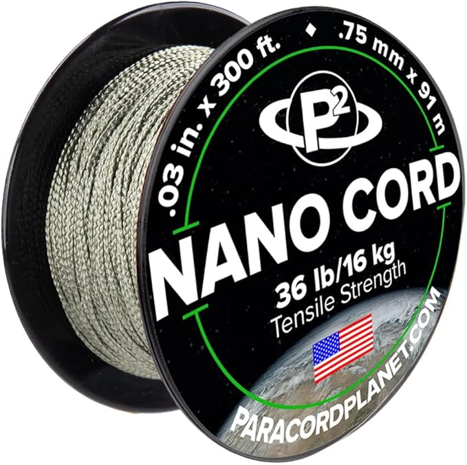 Paracord Planet Nano Cord –Lightweight Nylon Nano Paracord – Great by ParacordPlanet