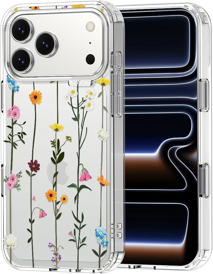 MOSNOVO for iPhone 17 Pro Max Case | Military Grade 6.6ft Drop Tested | Camera by Mosnovo
