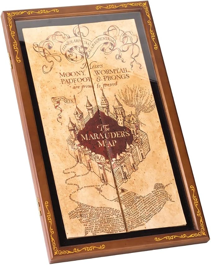 The Noble Collection Harry Potter The Marauder's Map Display Case by TheNobleCollection