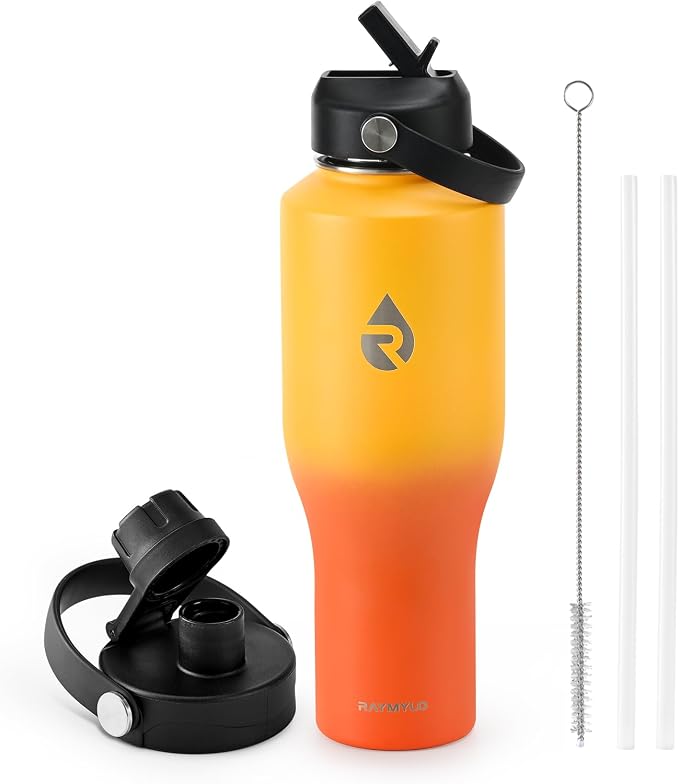 RAYMYLO 40 oz Insulated Water Bottle by RAYMYLO