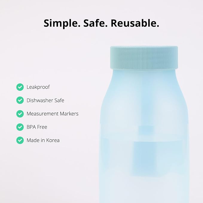 BLUE GINKGO Collapsible Water Bottle – Lightweight, Foldable Silicone Bottle - Image 7