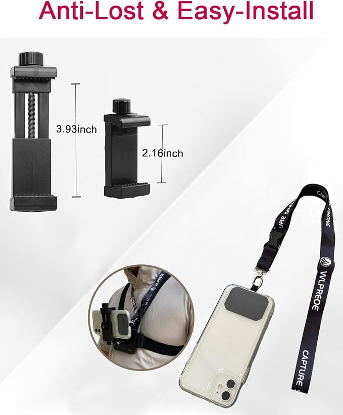 Phone Chest Mount Head Strap Accessories - Image 5