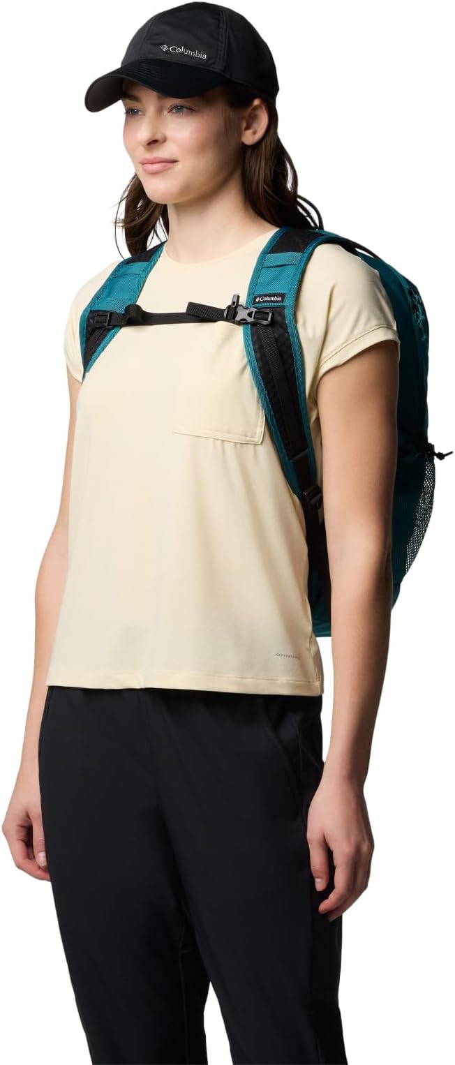 Columbia Unisex Echo Mountain 25L Backpack, River Blue/Black, One Size - Image 6