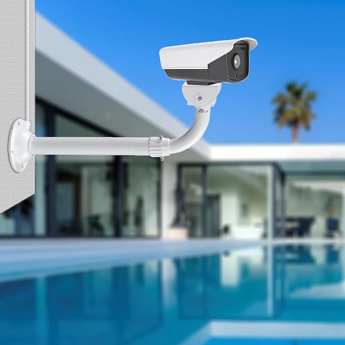 WiTi CCTV Security Camera Mount Bracket, 40CM-60CM Adjustable Wall and Ceiling - Image 2
