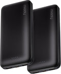 Miady 2-Pack Portable Charger, Slim 10000mAh Power Bank Travel Battery Pack 3 by Miady
