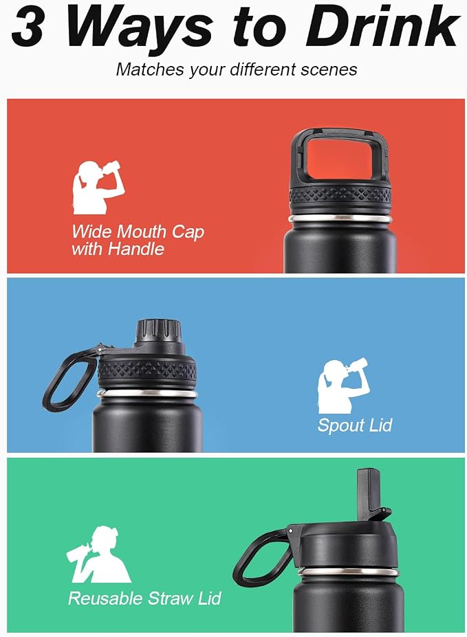 Coolflask Water Bottle 20 oz Insulated - Image 5
