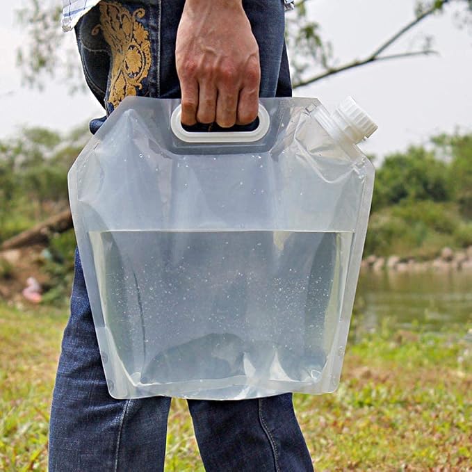 SUPANT Collapsible Emergency Water Jug Container Bag, BPA Free Plastic Water - Image 7