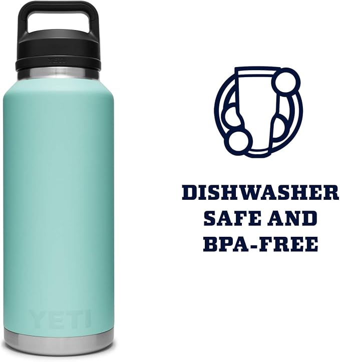 YETI Rambler 46 oz Bottle, Vacuum Insulated, Stainless Steel - Image 6
