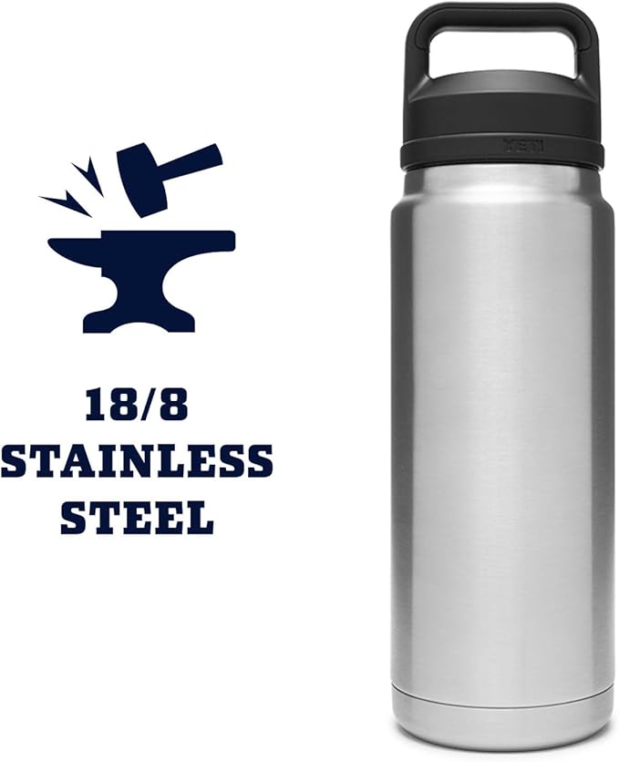 YETI Rambler 26 oz Bottle, Vacuum Insulated, Stainless Steel - Image 6