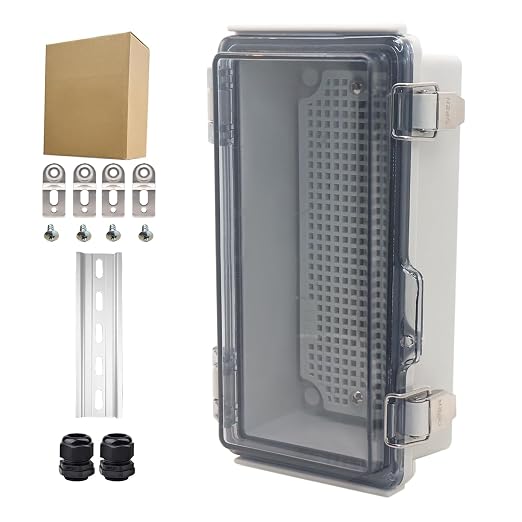Outdoor Waterproof Electrical Box Junction Box Weatherproof IP67 ABS Plastic by YETLEBOX