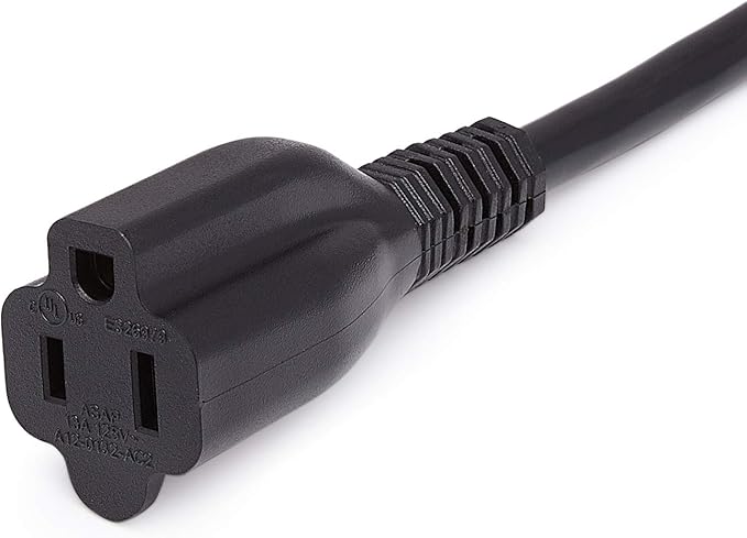 Amazon Basics Indoor Extension Cord, 3 Prong Outlet Extender Power Cord - Image 4