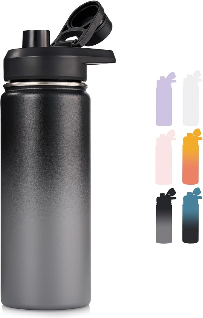Fijinhom 18 oz Insulated Water Bottle by Fijinhom