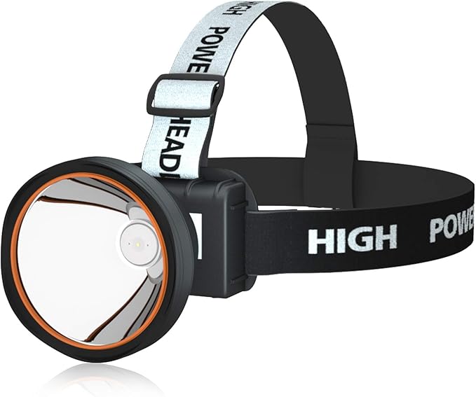 ODEAR Super Bright LED Rechargeable Headlamp Flashlight Torch HeadLamp by ODEAR