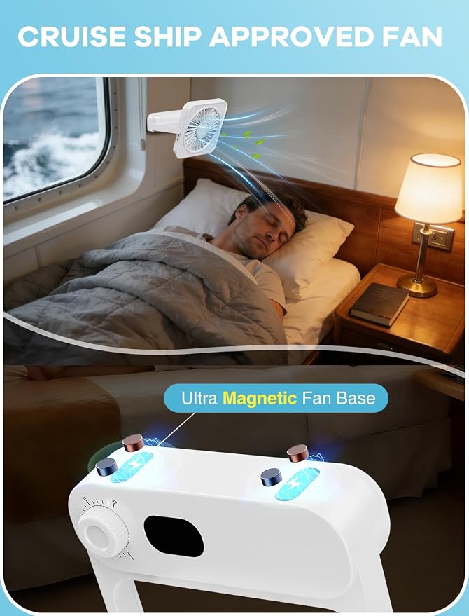 Shintrend Cruise Approved Portable Fan - Image 2