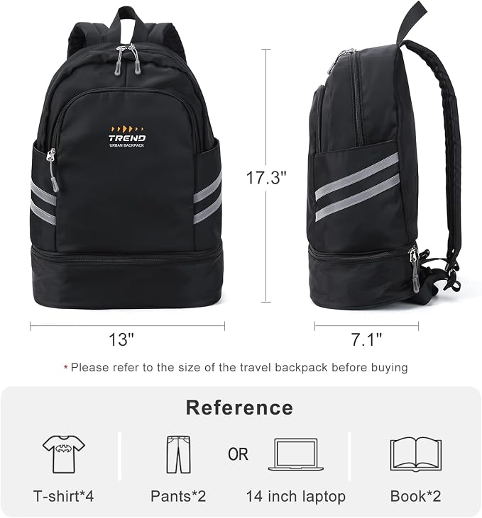 coofay Gym Backpack For Women Waterproof Backpack - Image 2