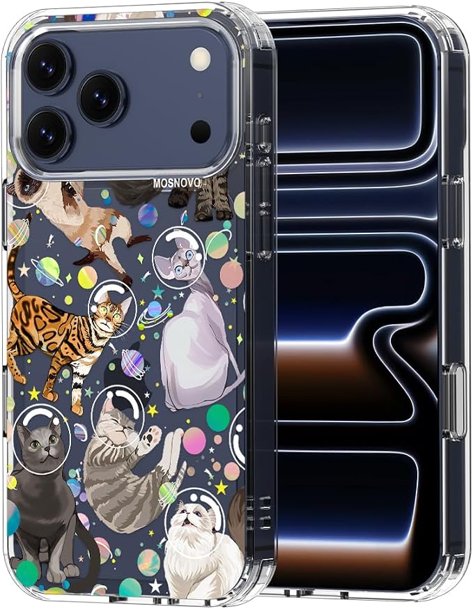 MOSNOVO for iPhone 17 Pro Max Case | Military Grade 6.6ft Drop Tested | Camera by Mosnovo