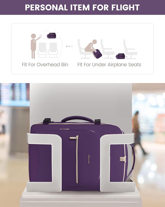 LOVEVOOK Travel Backpack for Women & Men 40L, Airline Approved Carry On - Image 4