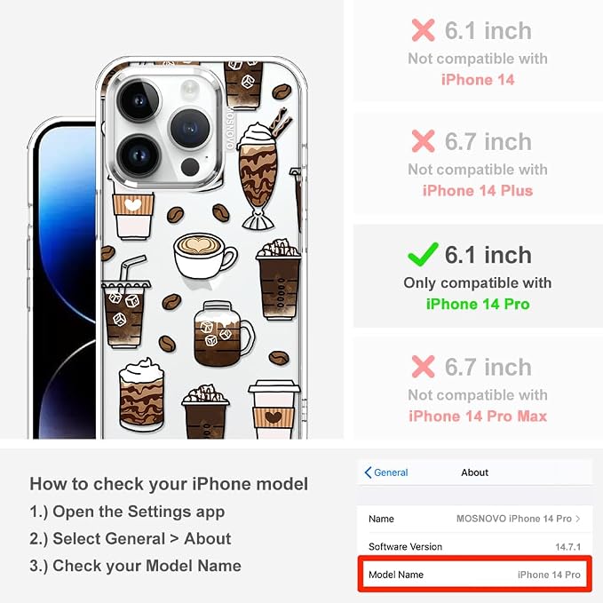MOSNOVO Case for iPhone 14 Pro - Image 2