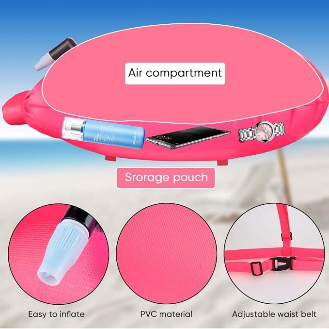 Swim Buoy for Open Water, 20L Swim Safety Float Waterproof Dry Bag for Swimmers - Image 5
