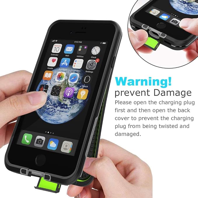 Diverbox for iPhone SE 2020 Waterproof Case iPhone 8 Waterproof Case, - Image 8
