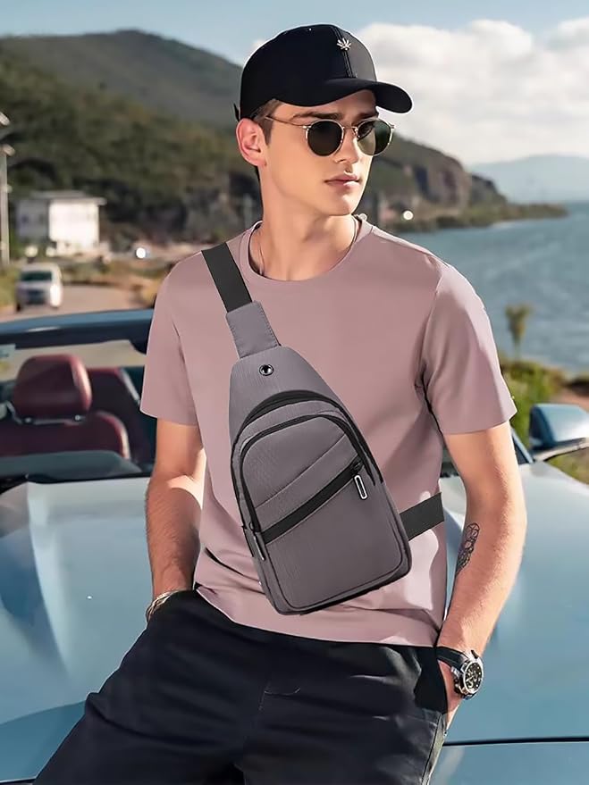 AOSTIHOT Crossbody Small Sling Backpack Sling Bag - Image 2