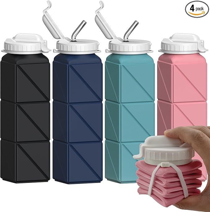 BEAUTAIL Collapsible Water Bottles by BEAUTAIL