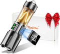 Super Bright Flashlight High Lumens 100000 Rechargeable, Powerful 50W LED by Relybo
