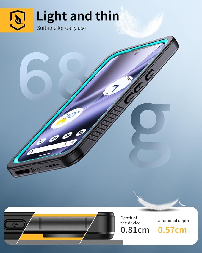 Lanhiem Pixel 10 Pro XL Case, IP68 Waterproof Dustproof Case - Image 5
