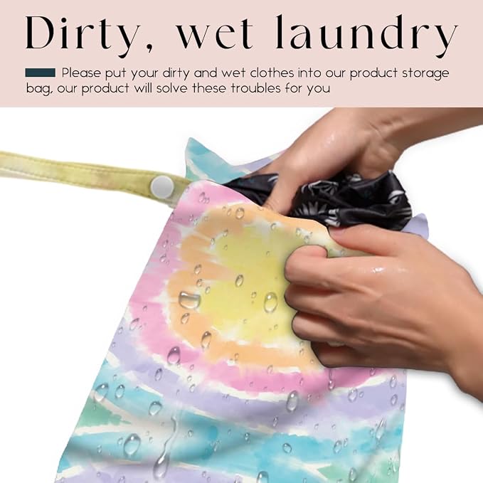 4 Pcs Wet Bag, Wet Dry Bag, Waterproof Bag, Beach Bag, Wet Bag - Image 3