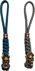 Knife Lanyards with Brass Beads, Paracord Lanyard, Tactical Lanyard by bralafia