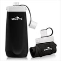 Collapsible Water Bottles, 20oz Reusable Silicone Foldable Water Bottle by Unknown