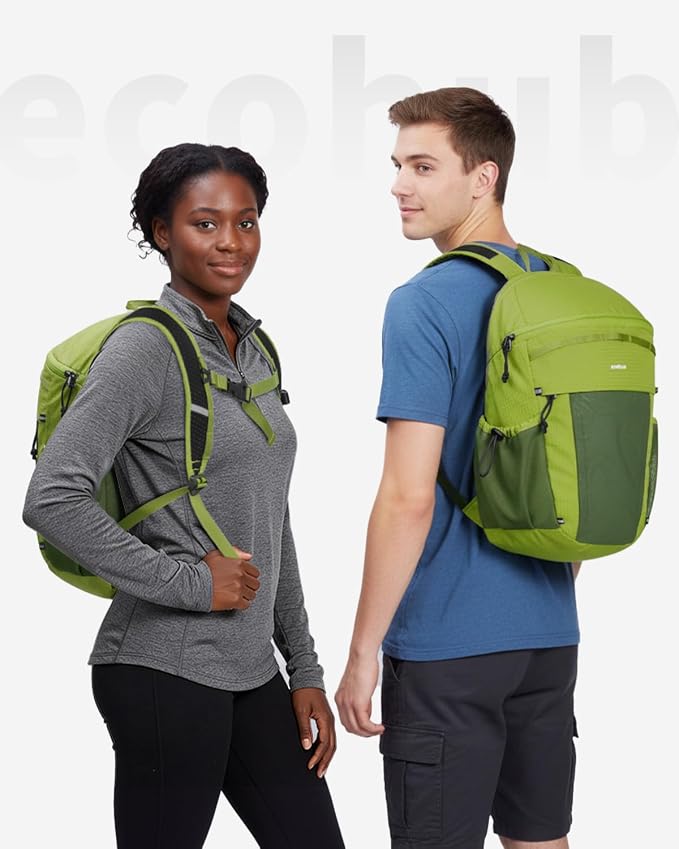 ECOHUB 15L Lightweight Casual Daypack, Packable Backpack - Image 3