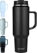 EALGRO 50 oz Tumbler with Handle, Insulated Tumblers with Lid and Straw by EALGRO