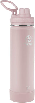 Takeya Actives Stainless Steel Water Bottle, Insulated Spout Lid, Keeps Drinks by Takeya